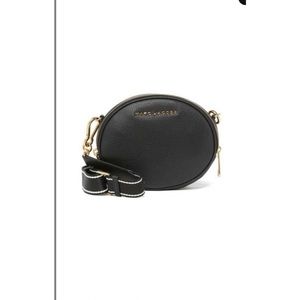 Marc Jacobs Rewind Oval Leather CrossBody + Strap